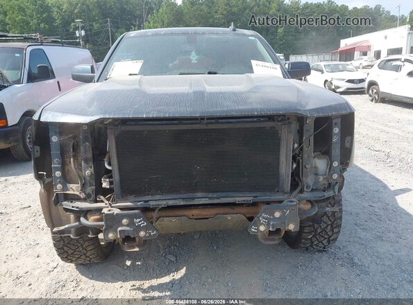 3GCUCRER7JG286348 2018 CHEVROLET SILVERADO Dark Blue Вид щитка приладів