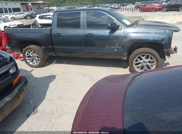 3GCUCRER7JG286348 2018 CHEVROLET SILVERADO Dark Blue Вид задньої частини салону