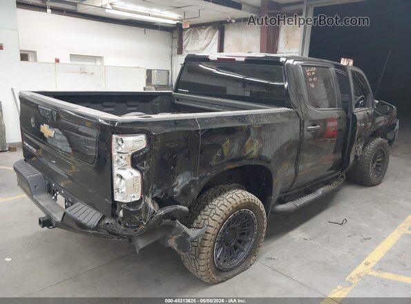 3GCUD4ED1RG411988 2024 CHEVROLET SILVERADO Black Rear right