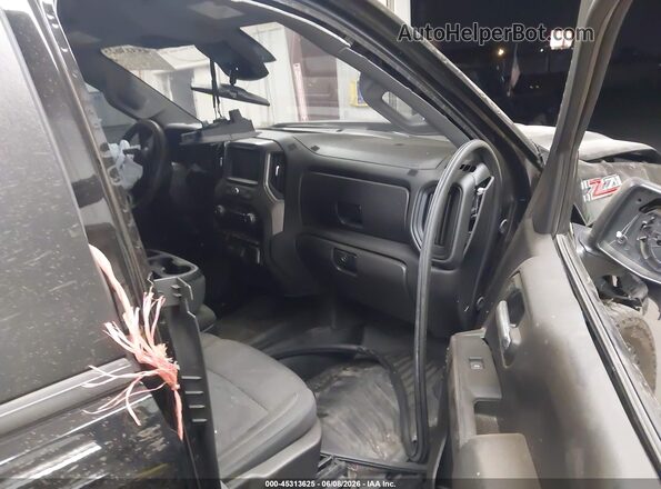 3GCUD4ED1RG411988 2024 CHEVROLET SILVERADO Black Front interior view