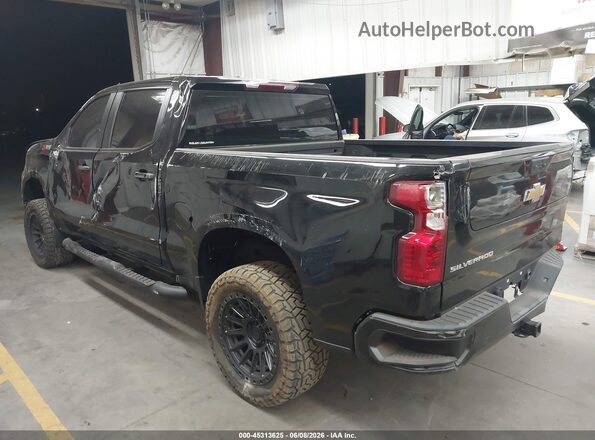 3GCUD4ED1RG411988 2024 CHEVROLET SILVERADO Black Rear left