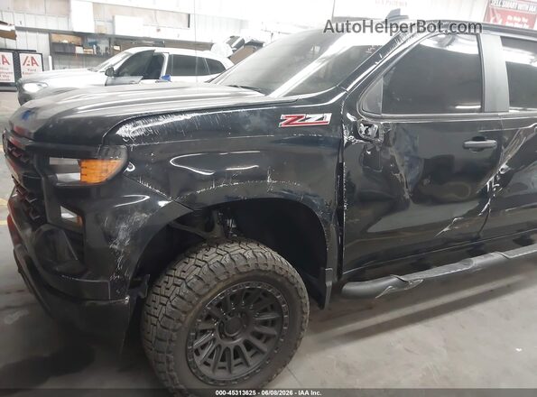 3GCUD4ED1RG411988 2024 CHEVROLET SILVERADO Black Front view
