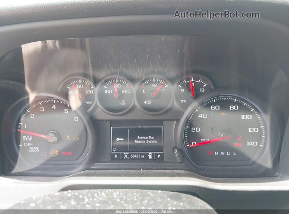 3GCUDAED8PG293515 2023 CHEVROLET SILVERADO White Vista de los asientos traseros