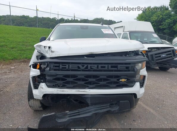 3GCUDAED8PG293515 2023 CHEVROLET SILVERADO White Vista del cuadro de instrumentos