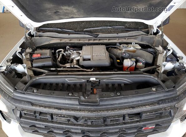 3GCUDCE87RG358954 2024 CHEVROLET SILVERADO White უკანა სალონის ხედი