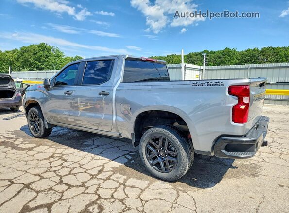 3GCUDCED2RG113010 2024 CHEVROLET SILVERADO Silver Rear left