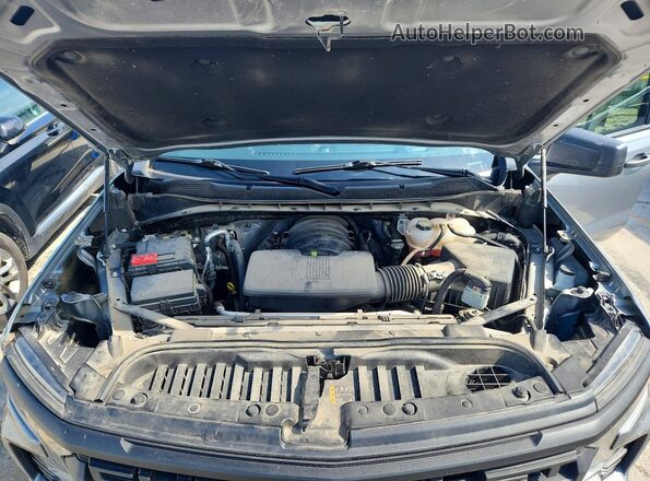 3GCUDCED2RG113010 2024 CHEVROLET SILVERADO Silver Rear interior view