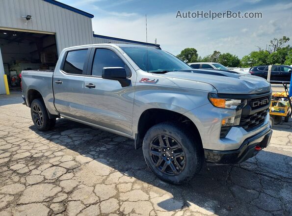 3GCUDCED2RG113010 2024 CHEVROLET SILVERADO Silver Front right