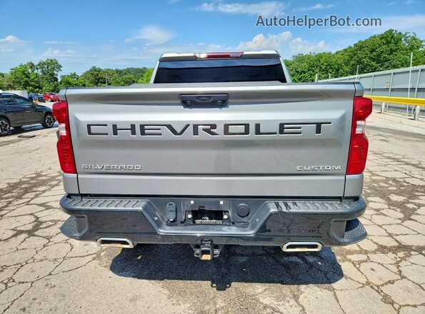 3GCUDCED2RG113010 2024 CHEVROLET SILVERADO Silver Rear view