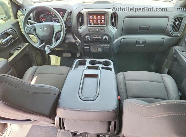 3GCUDCED2RG113010 2024 CHEVROLET SILVERADO Silver Dashboard view