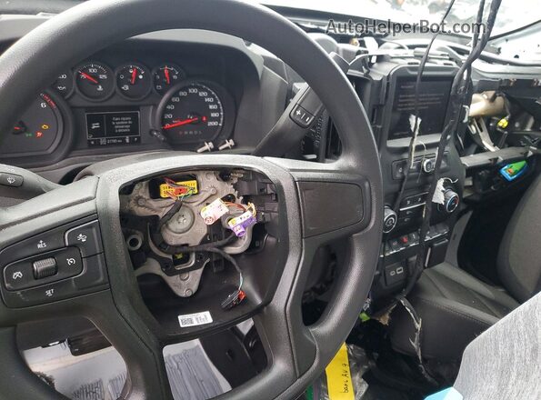 3GCUDCED3RG357863 2024 CHEVROLET SILVERADO White Առջևի վահանակի տեսք