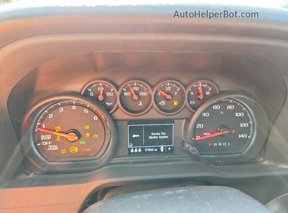 3GCUDCEDXRG247828 2024 CHEVROLET SILVERADO Gray Widok zestawu wskaźników