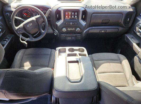3GCUDCEDXRG247828 2024 CHEVROLET SILVERADO Gray Widok deski rozdzielczej