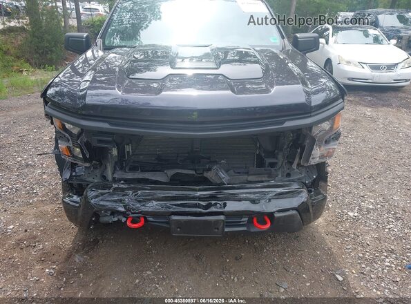 3GCUDCEDXRG292929 2024 CHEVROLET SILVERADO Black Դիմացի տեսք