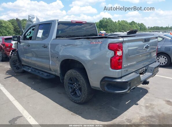3GCUDCEDXRG427195 2024 CHEVROLET SILVERADO Silver Trasero izquierdo