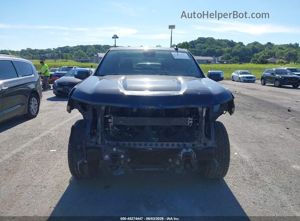 3GCUDDED0NG569099 2022 CHEVROLET SILVERADO Черный Вид задней части салона