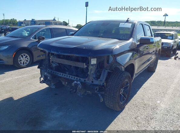 3GCUDDED0NG569099 2022 CHEVROLET SILVERADO Черный Вид спереди
