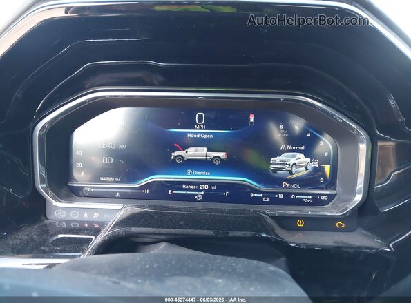 3GCUDDED0NG569099 2022 CHEVROLET SILVERADO Черный Вид задних сидений