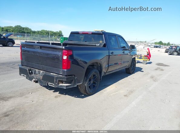 3GCUDDED0NG569099 2022 CHEVROLET SILVERADO Черный Задняя правая четверть