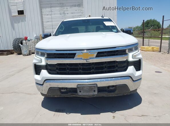3GCUDDED0RG243888 2024 CHEVROLET SILVERADO White Vista del cuadro de instrumentos