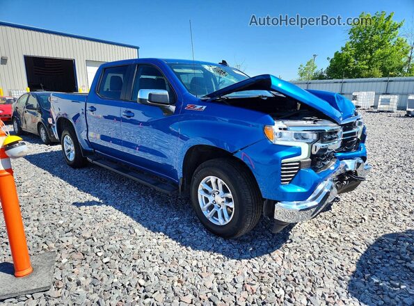3GCUDDED4NG530340 2022 CHEVROLET SILVERADO Blue 