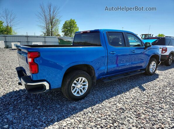 3GCUDDED4NG530340 2022 CHEVROLET SILVERADO Blue 
