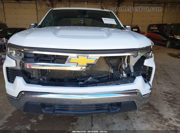 3GCUDDED7NG618766 2022 CHEVROLET SILVERADO Белый Вид щитка приборов