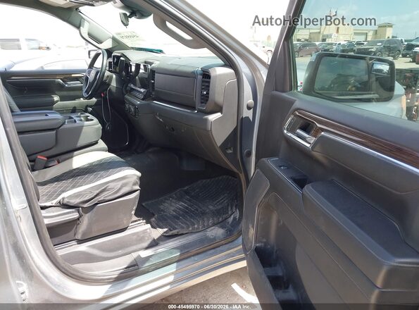 3GCUDDED9PG189438 2023 CHEVROLET SILVERADO Gray Սալոնի դիմացի տեսք