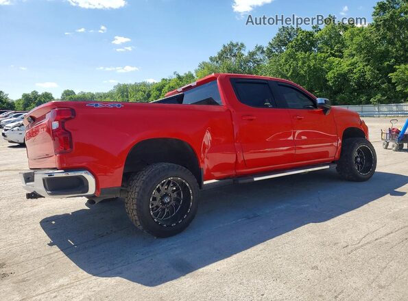 3GCUDDET6NG686211 2022 CHEVROLET SILVERADO Red Tył prawy
