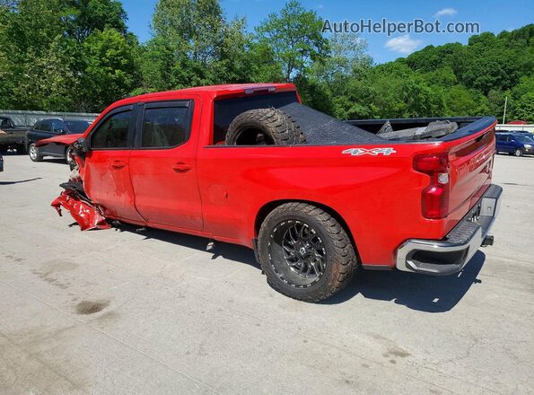 3GCUDDET6NG686211 2022 CHEVROLET SILVERADO Red Tył lewy