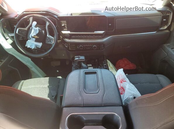 3GCUDDET6NG686211 2022 CHEVROLET SILVERADO Red Widok deski rozdzielczej