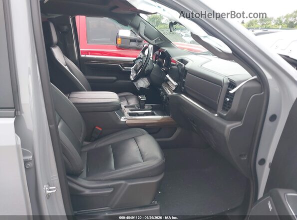 3GCUDFE87RG216847 2024 CHEVROLET SILVERADO Gray წინა სალონის ხედი