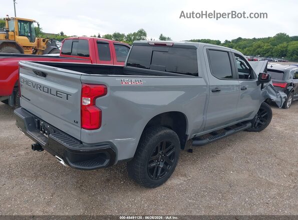 3GCUDFE87RG216847 2024 CHEVROLET SILVERADO Gray უკანა მარჯვენა