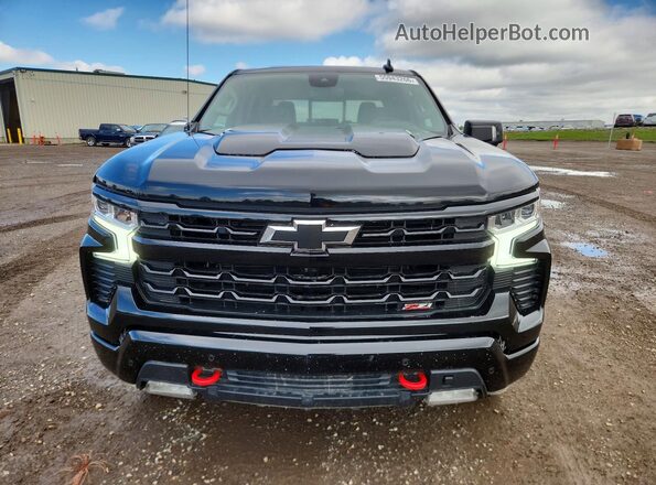 3GCUDFE89RG453372 2024 CHEVROLET SILVERADO Black Front view