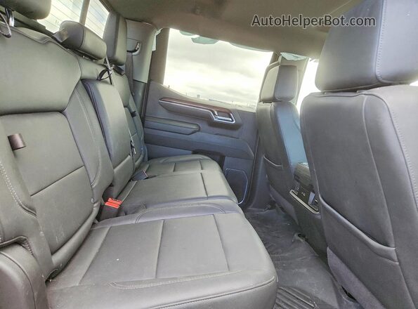 3GCUDFE89RG453372 2024 CHEVROLET SILVERADO Black Rear seats view