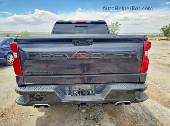 3GCUDFED0PG197620 2023 CHEVROLET SILVERADO Black უკანა ხედი