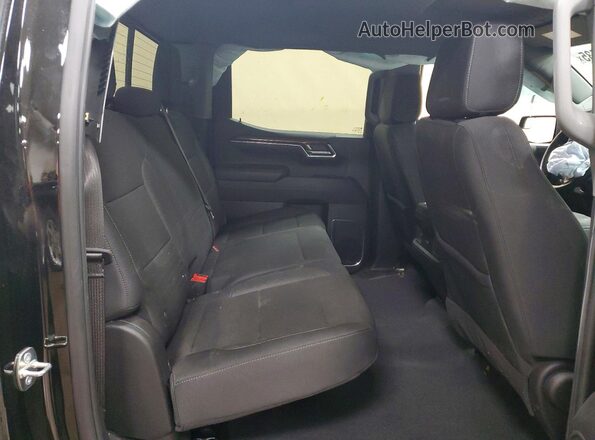 3GCUDFED1RG330288 2024 CHEVROLET SILVERADO Черный Вид задних сидений