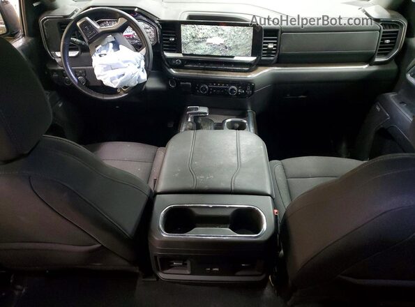 3GCUDFED1RG330288 2024 CHEVROLET SILVERADO Черный Вид панели приборов