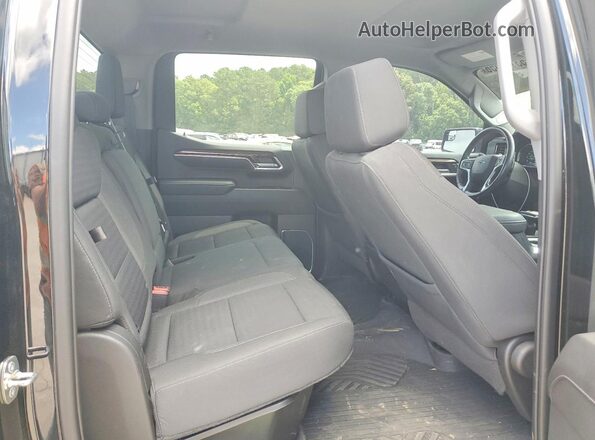 3GCUDFED3PG161517 2023 CHEVROLET SILVERADO Черный Вид задних сидений