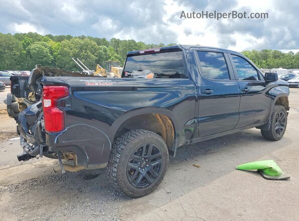 3GCUDFED3PG161517 2023 CHEVROLET SILVERADO Черный Задняя правая четверть