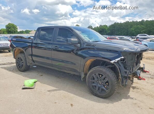 3GCUDFED3PG161517 2023 CHEVROLET SILVERADO Черный Передняя правая четверть