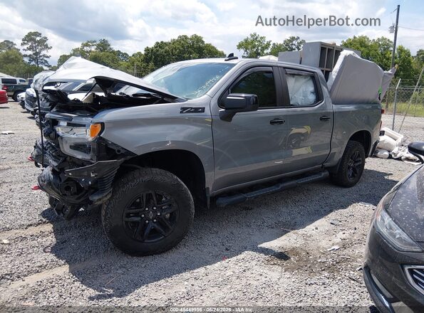 3GCUDFED5PG295204 2023 CHEVROLET SILVERADO Gray Vista tres cuartos delantera izquierda