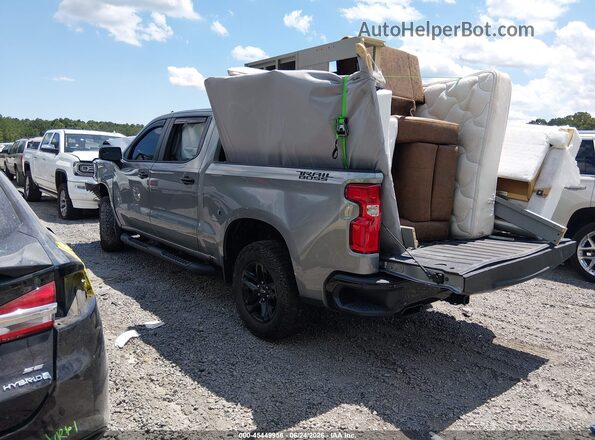 3GCUDFED5PG295204 2023 CHEVROLET SILVERADO Gray Trasero izquierdo