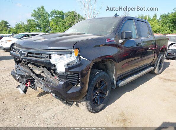 3GCUDFED7PG242620 2023 CHEVROLET SILVERADO Black Przód lewy