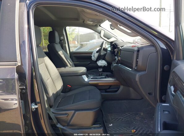 3GCUDFED7PG242620 2023 CHEVROLET SILVERADO Black Widok wnętrza z przodu