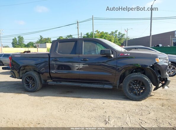 3GCUDFED7PG242620 2023 CHEVROLET SILVERADO Black Widok wnętrza z tyłu