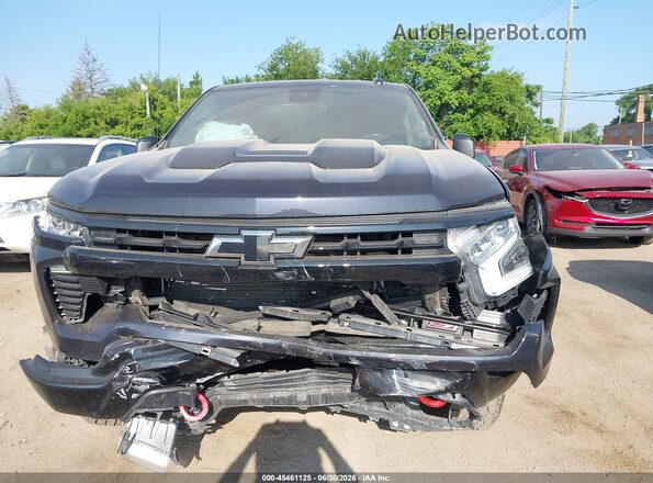 3GCUDFED7PG242620 2023 CHEVROLET SILVERADO Black Widok zestawu wskaźników