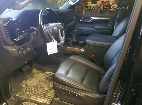 3GCUDFED7RG357513 2024 CHEVROLET SILVERADO Black Front interior view