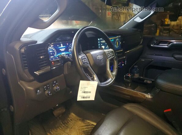 3GCUDFED7RG357513 2024 CHEVROLET SILVERADO Black Dashboard view