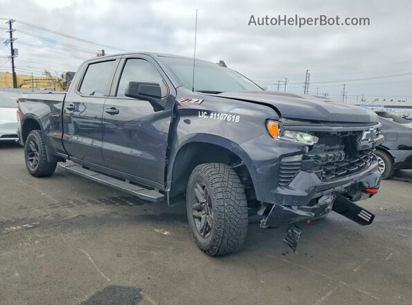 3GCUDFED7RG399745 2024 CHEVROLET SILVERADO Charcoal Передня права чверть